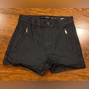 Rare Vintage Zara Trafaluc Premium Quality Women’s Coated Shorts Size 2